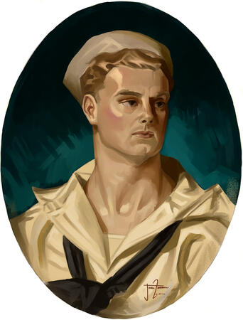 Sailor by Leyendecker