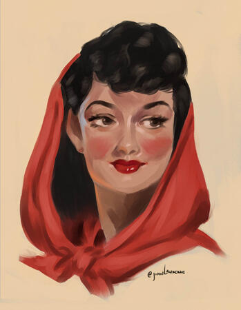 Cosmopolitan cover by Bradshaw Crandell